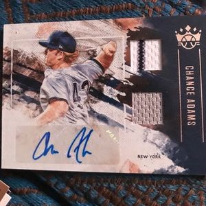 Chance Adams Double Patch Autograph